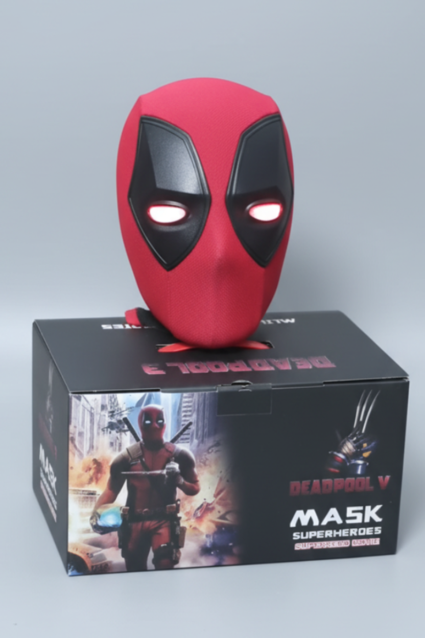 Deadpool Mask with Touch Light Control