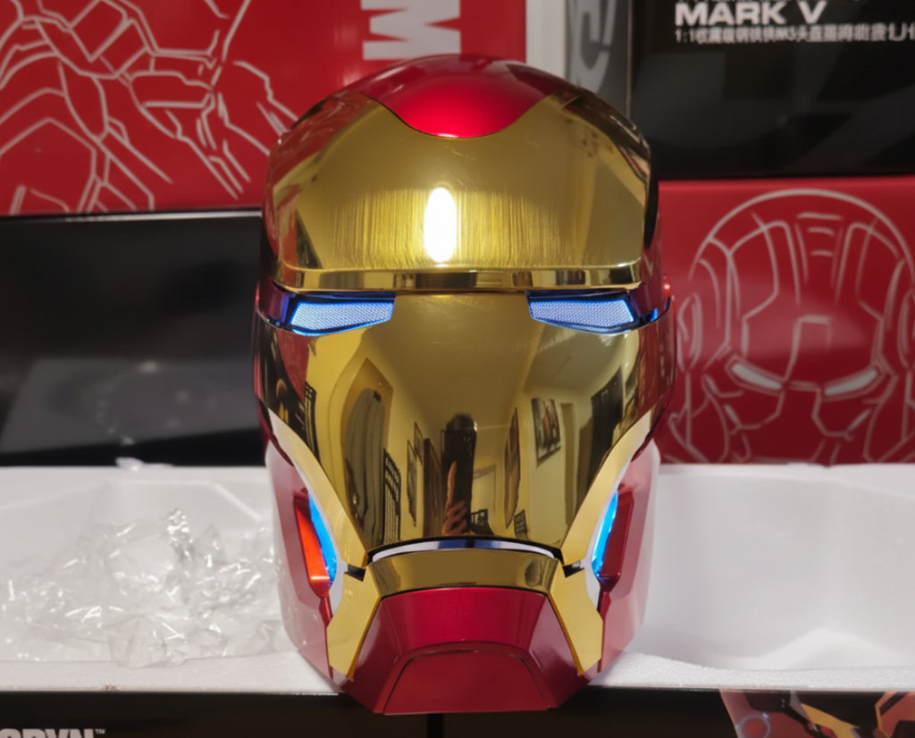 Mk50 Iron Man Party Mask Voice Control Deformation Electric Iron Man Mask Helmet (Limited Edition)