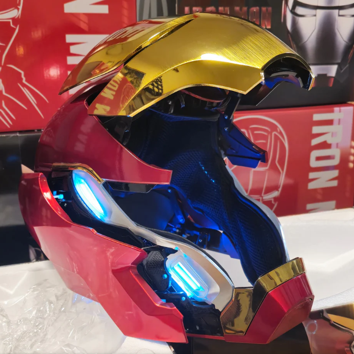 Mk50 Iron Man Party Mask Voice Control Deformation Electric Iron Man Mask Helmet (Limited Edition)