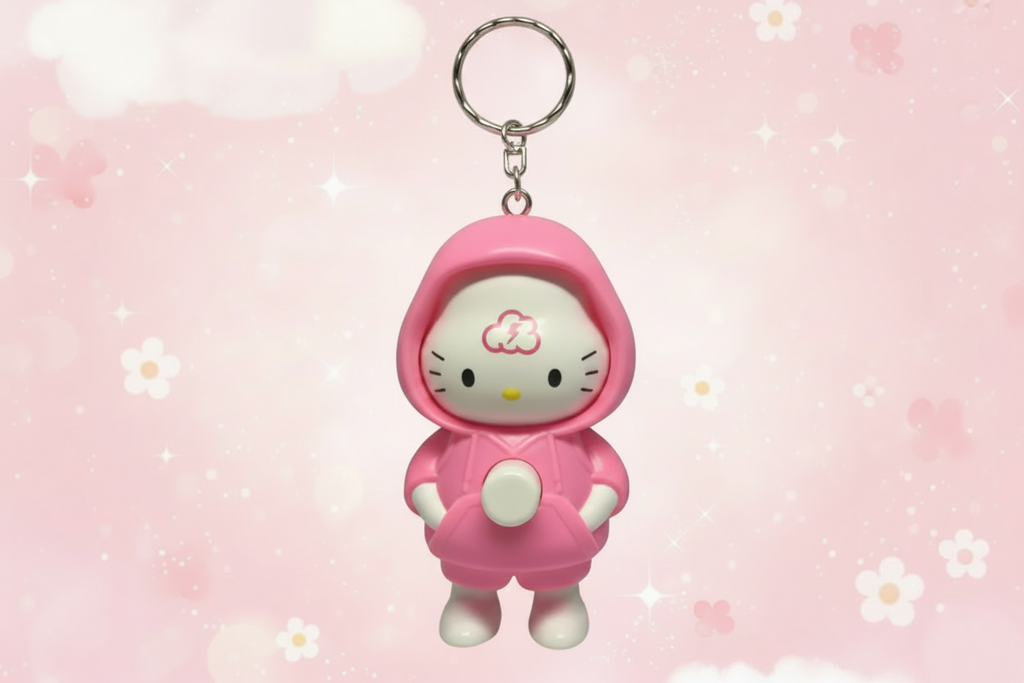 Kitty Face Changing Keychain Pack of 3 ( limited edition )