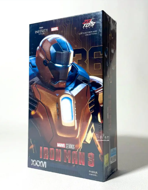 ZD Toys Iron Man MK36 Power Regulator Action Figure (Limited Edition)