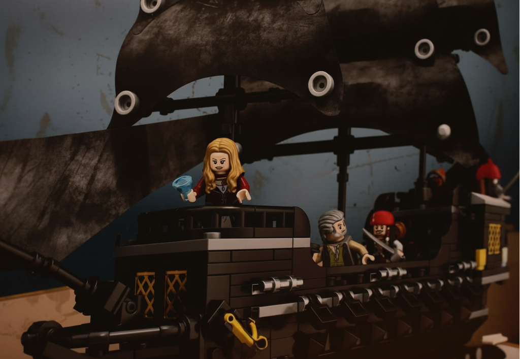 Jack sparrow Pirates of the Caribbean legend Construction Blocks Set 678 Pcs