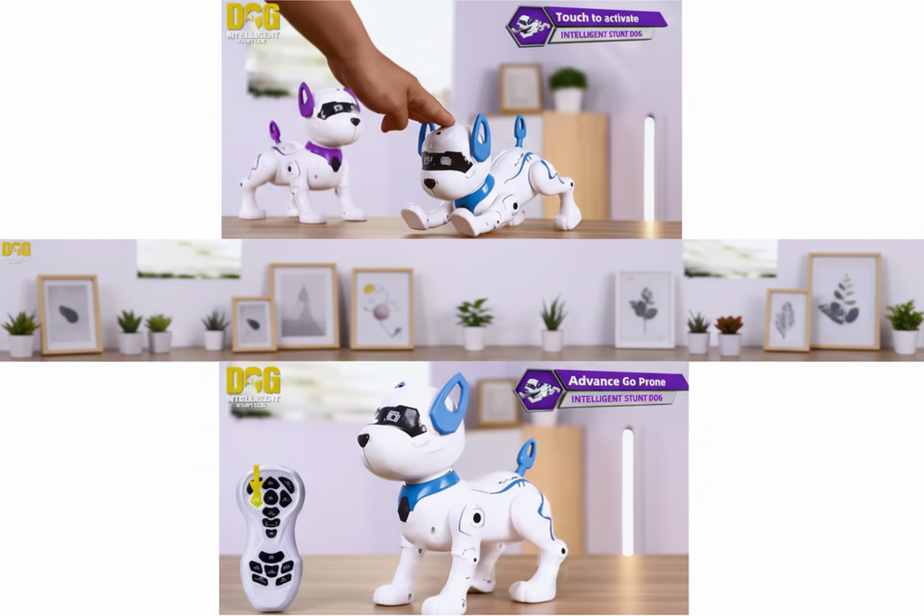 Ai Rc Robot Smart Stunt Dancing Dog Pet Intelligent Programmable Robot Dog