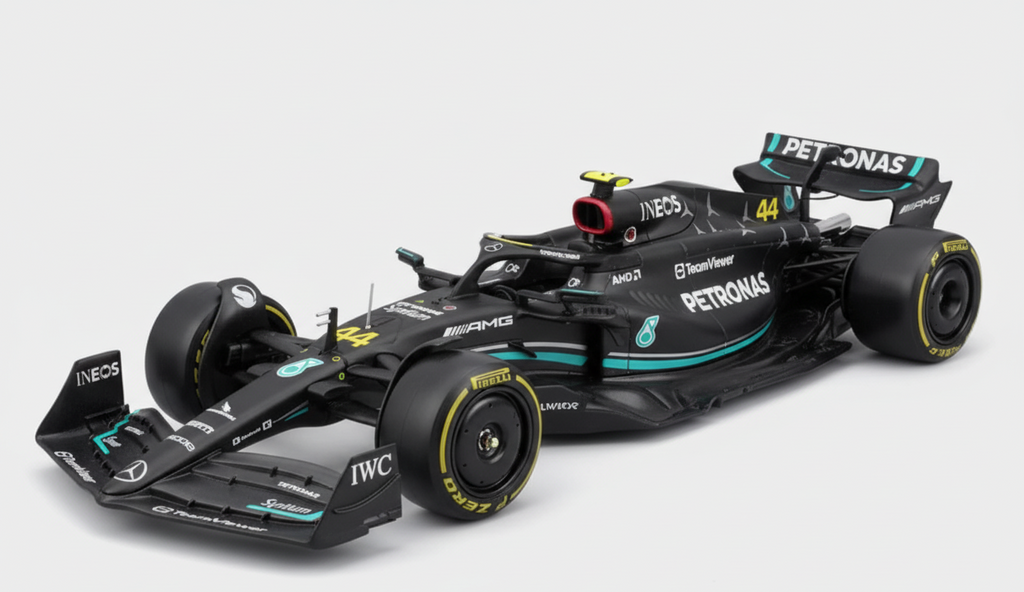 F1 Mercedes Racing Car AMG F1 W14 Performance #44 (Black)