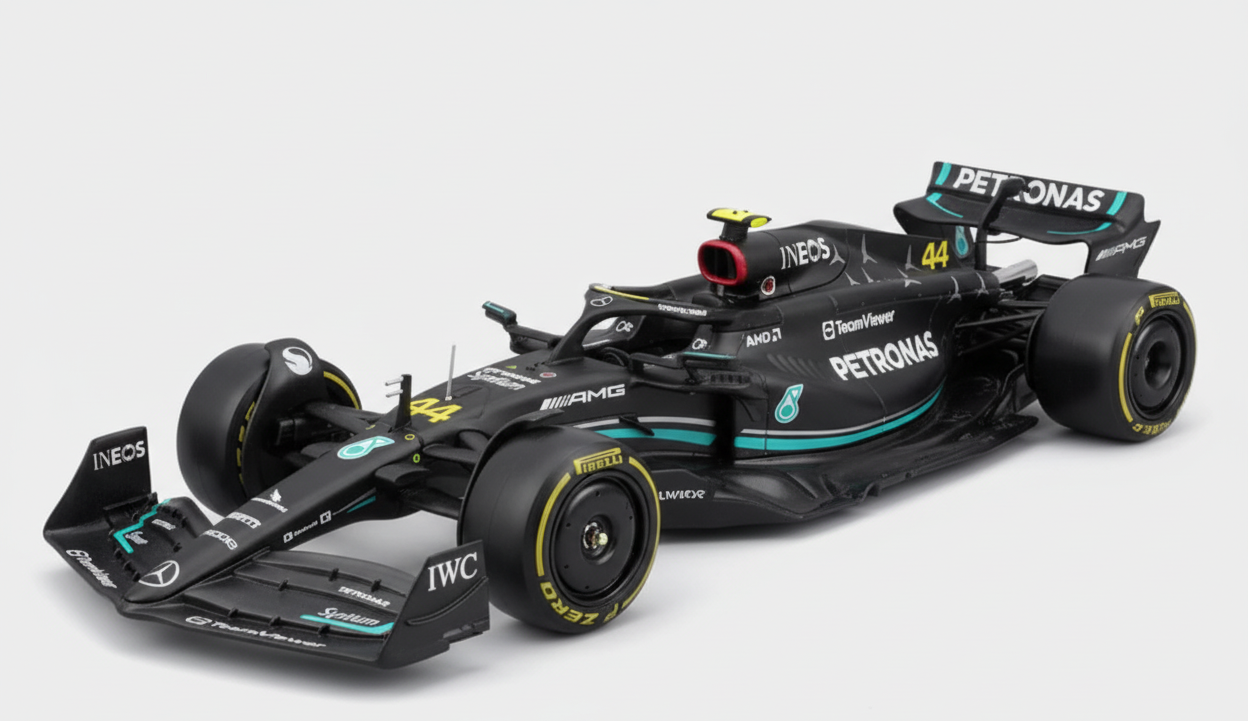 F1 Mercedes Racing Car AMG F1 W14 Performance #44 (Black)
