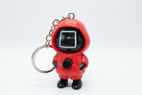 Squid Game Character Face Changing Keychain Pack of 3 ( limited edition )
