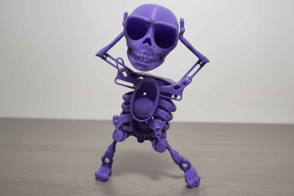Dancing Skeleton Toy Limited Edition 3D Print