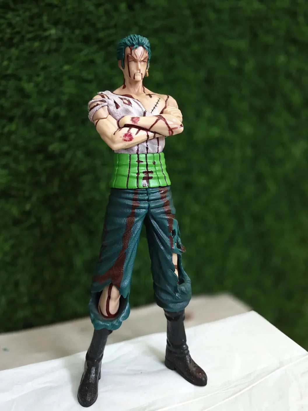 Anime Action Figures, Nothing Happened: Moss Head Figurine Big Size Anime Action Figure Statue Collectible for Room,Home Decor (28 cm)