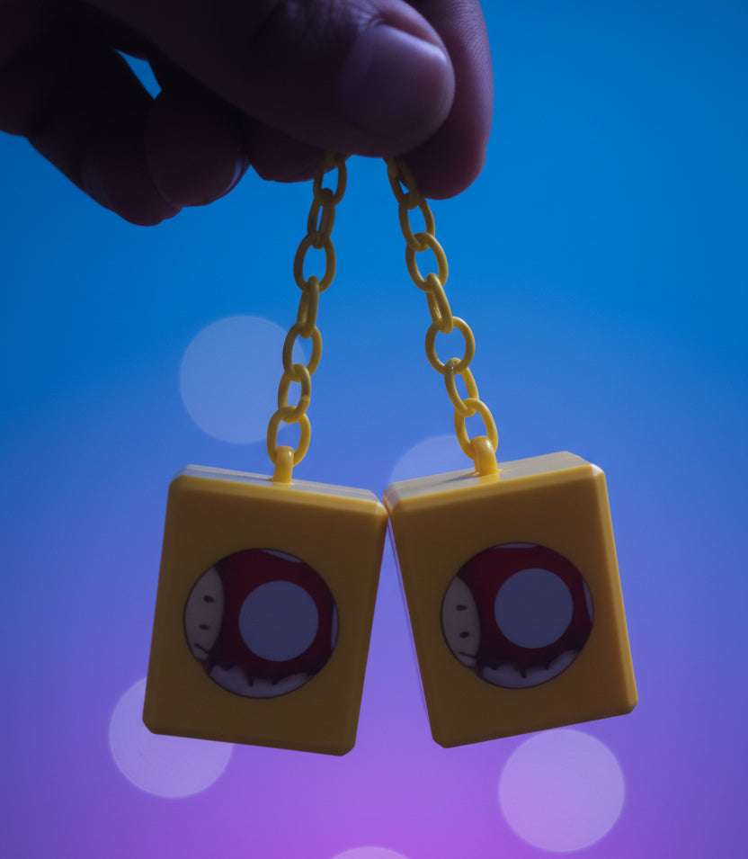 Super Mario Coin Keychain