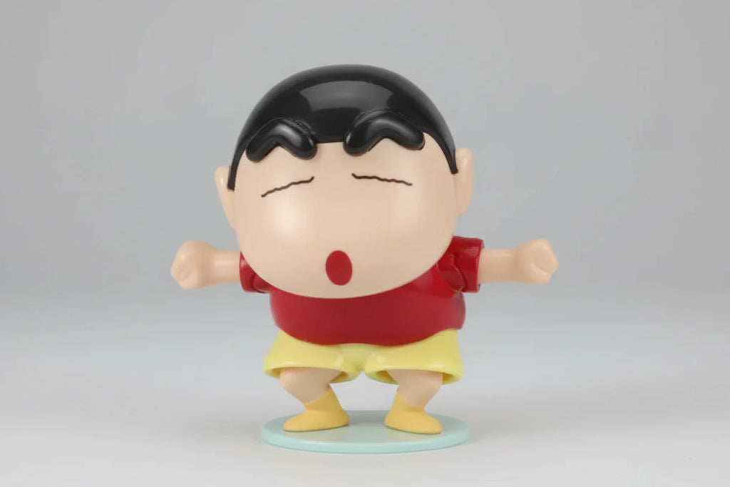 Dancing Shinchan Movable Noding Head Mechanical Toy Figure Size 12 cm