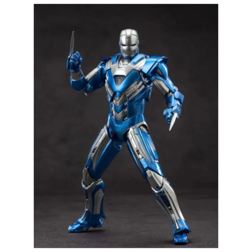 ZD Toys Iron Man MK30 Blue Steel Action Figure (Limited Edition)