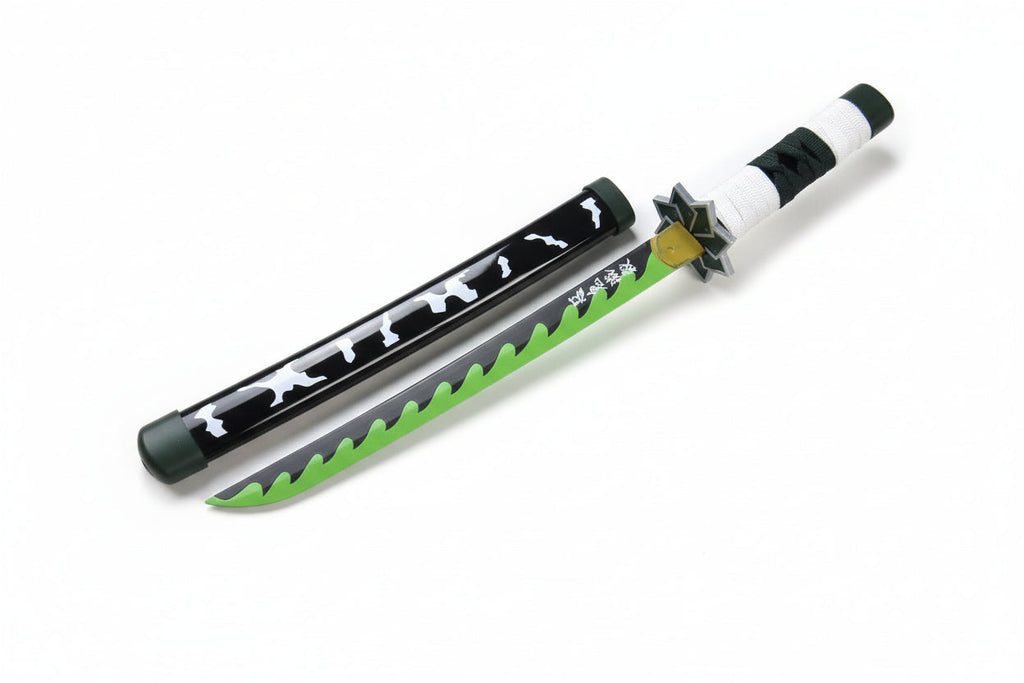 SANEMI Wooden Katana 42cm with Stand (Demon Slayer)