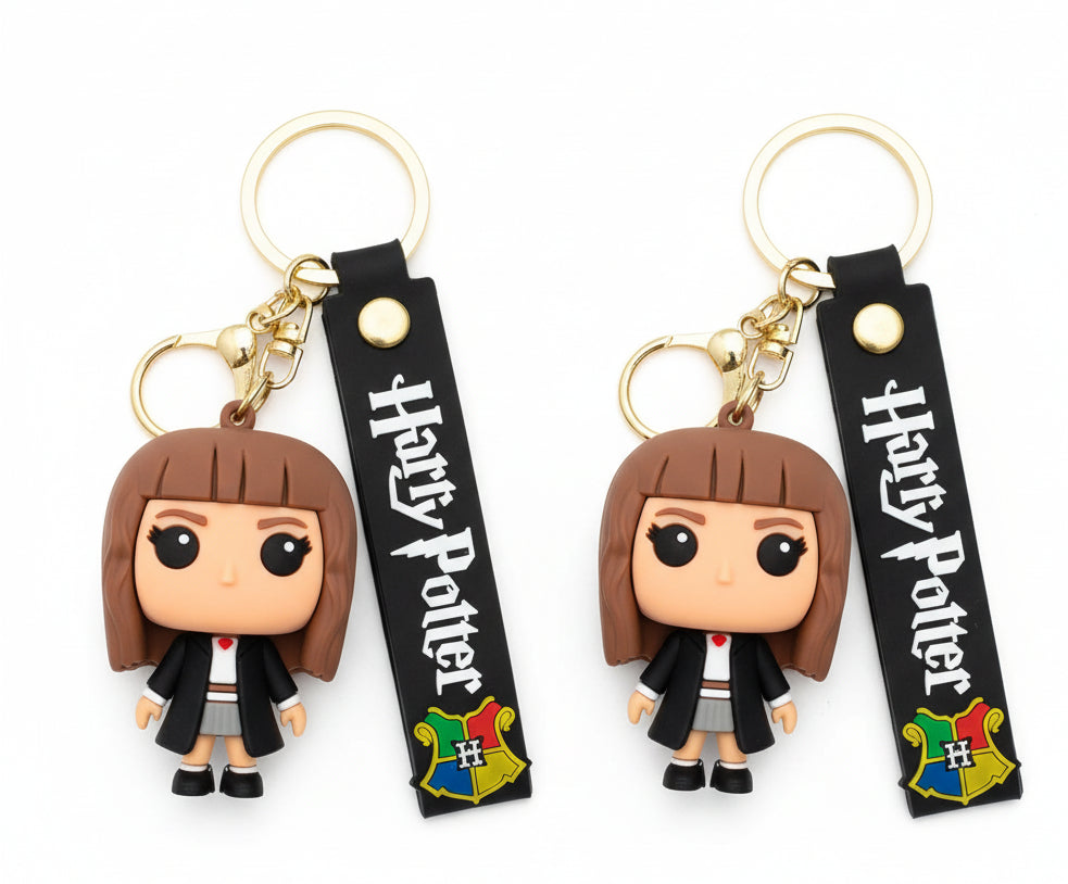 Harry Potter Hermione Granger 3D Keychain Pack of 2