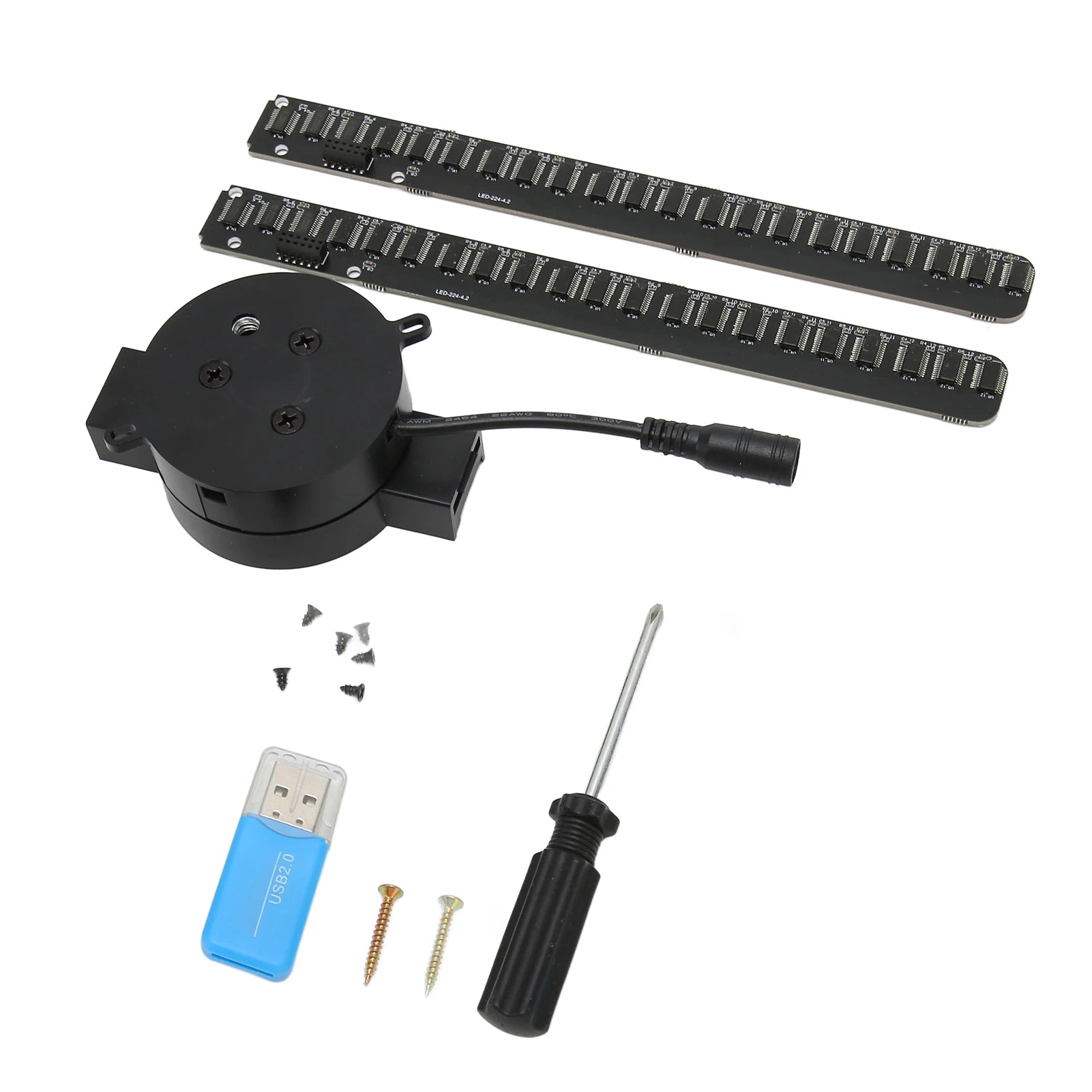 OtakuVision™ 3D Hologram Fan Dual Blade Fan - Customizable big sizes