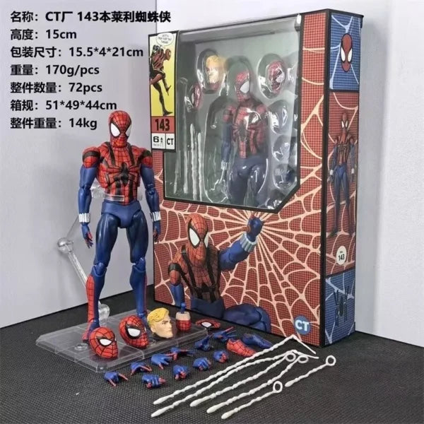 Spider-Man Ben Reilly Comic Version Classic Action Figure – 6 Inch