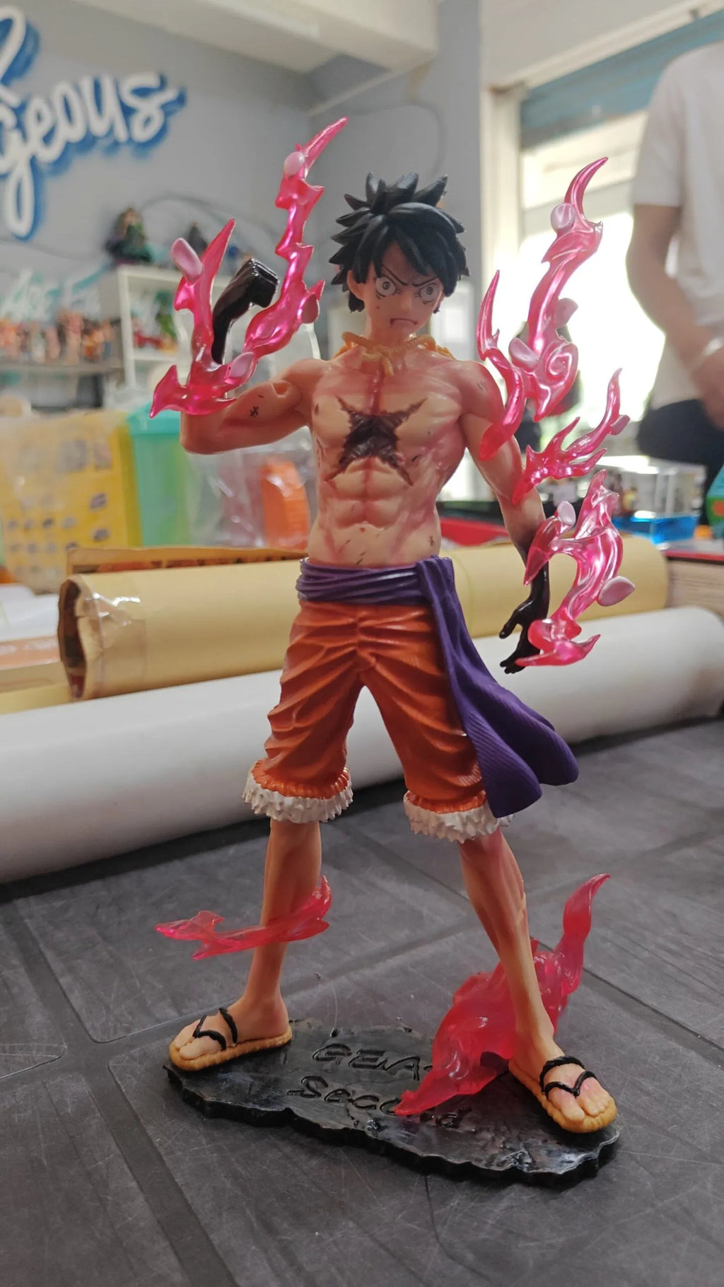 One Piece : Monkey D. Luffy Gear Second Mode - Action Figure
