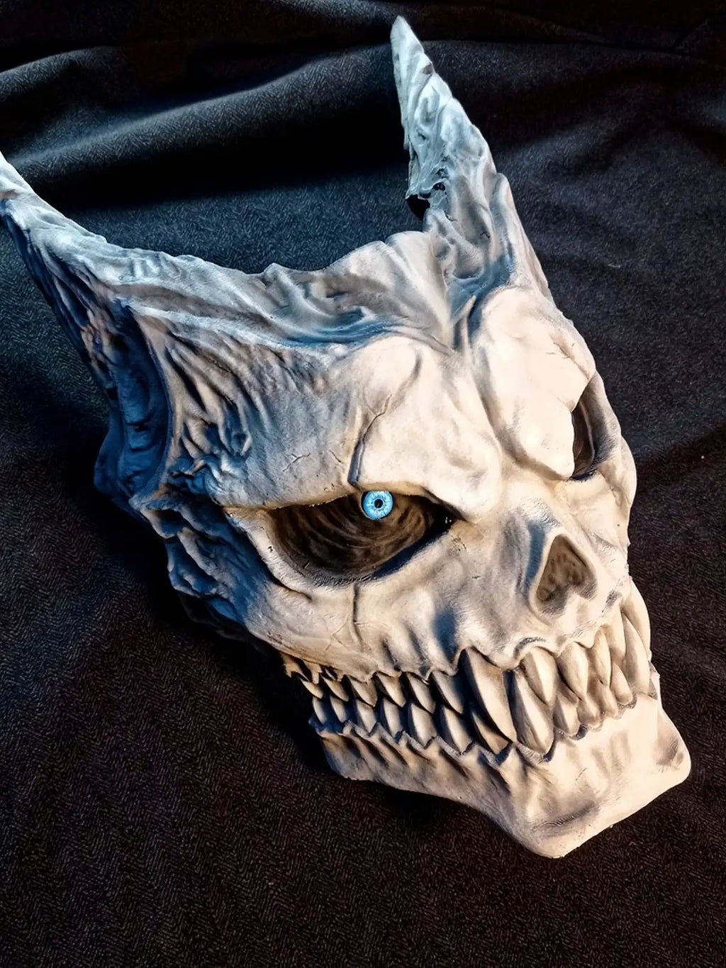 Kaiju No. 8 Horned Skull Mask (Anime-Inspired Headpiece)