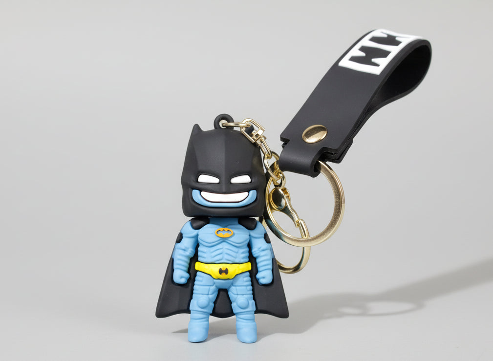Batman Avenger Action Figure 3D Keychain Pack of 2