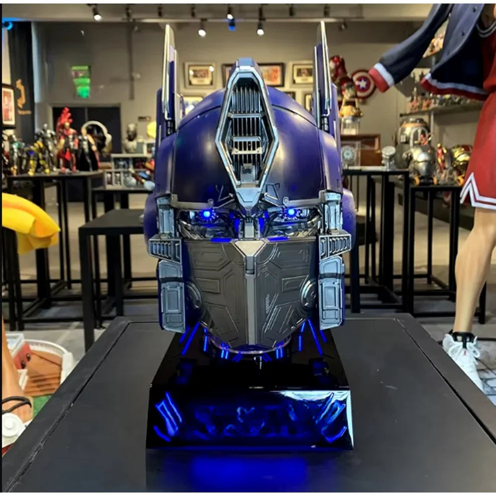 Transformers Optimus Prime Helmet Voice-Controlled with Lights & Sounds