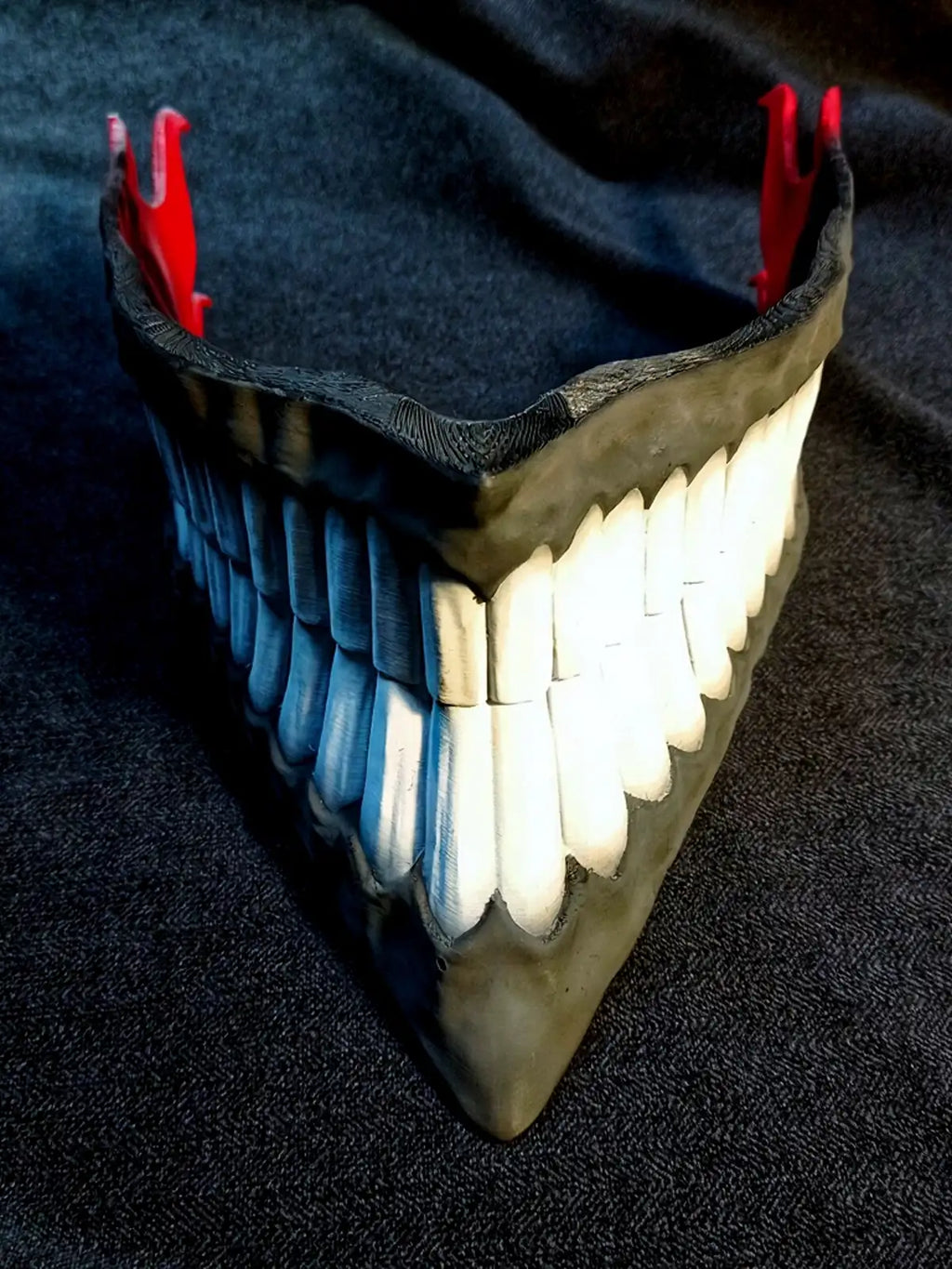 Dandadan Grin Mask (Anime-Inspired Lower Face Design)