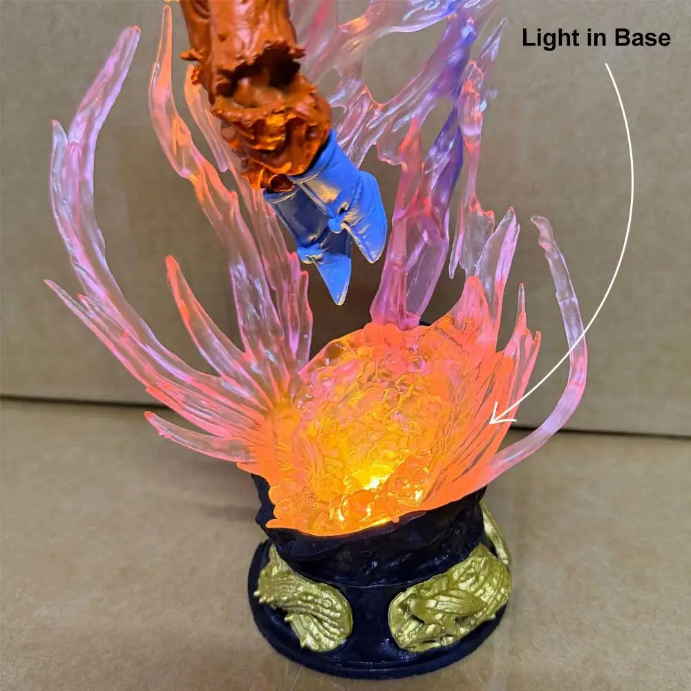 Dragon Ball Super Son Goku Ultra Instinct with Light Action Figure 25cm