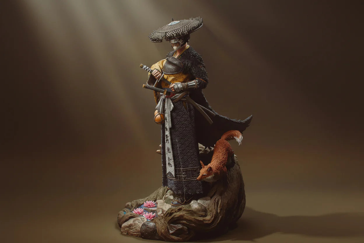 Atsu Ghost of Yōtei 3D Printed Resin Statue By Tibs 3D Studio –  Samurai Collector Edition