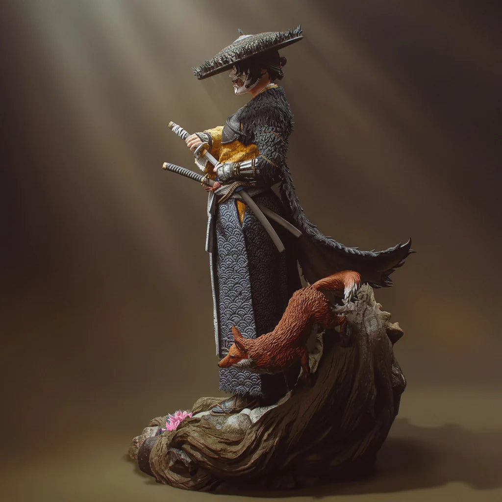Atsu Ghost of Yōtei 3D Printed Resin Statue By Tibs 3D Studio –  Samurai Collector Edition