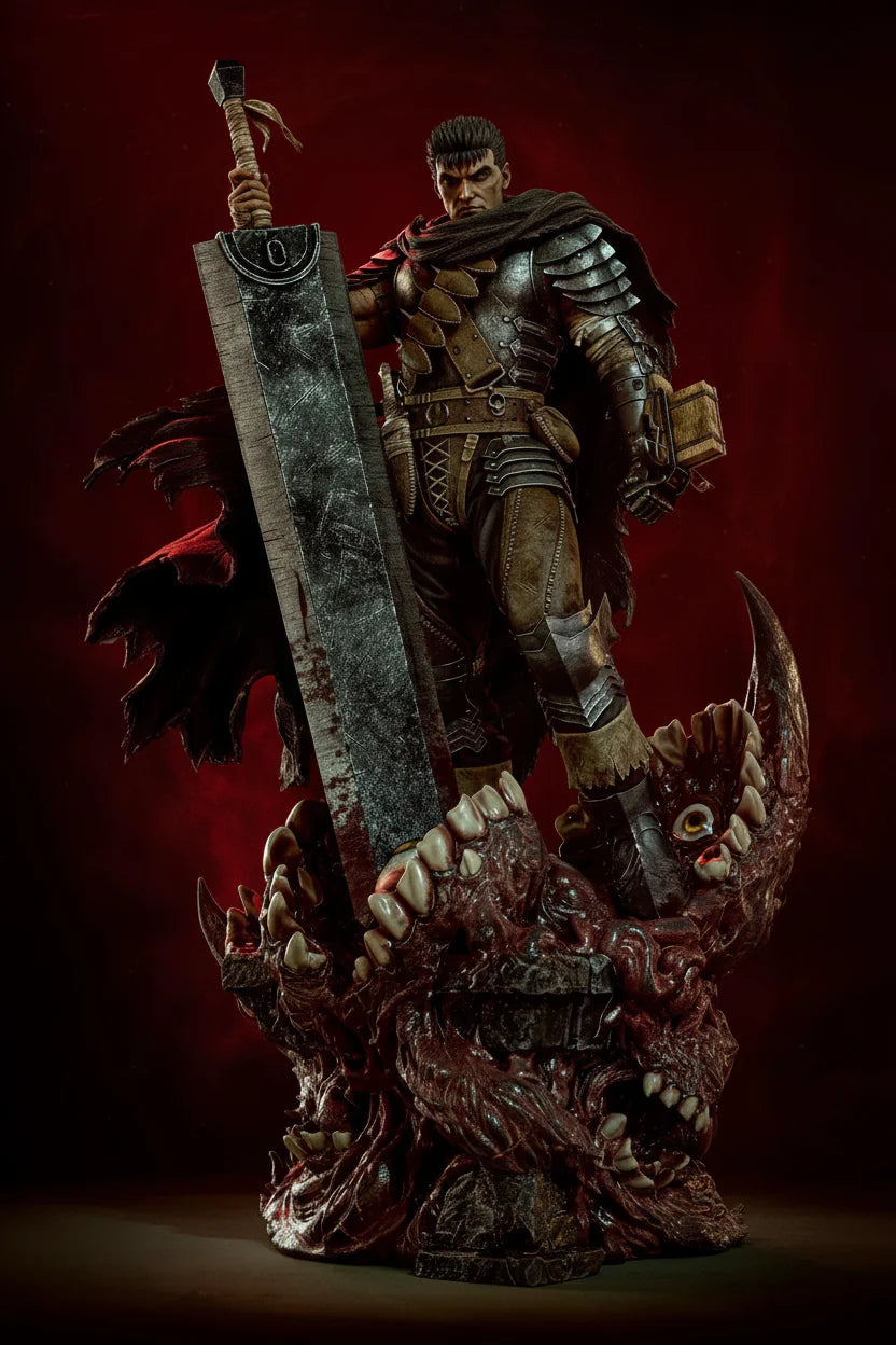 Guts Berserk 1/6 Scale Resin Statue By Tibs 3D Studio – Dark Fantasy Collector Edition