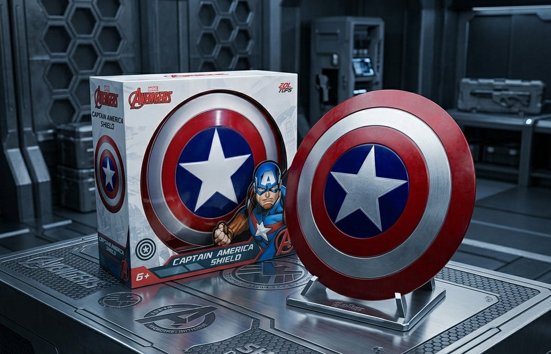 ZD Toys Captain America Shield - Role Play (Age 6+)