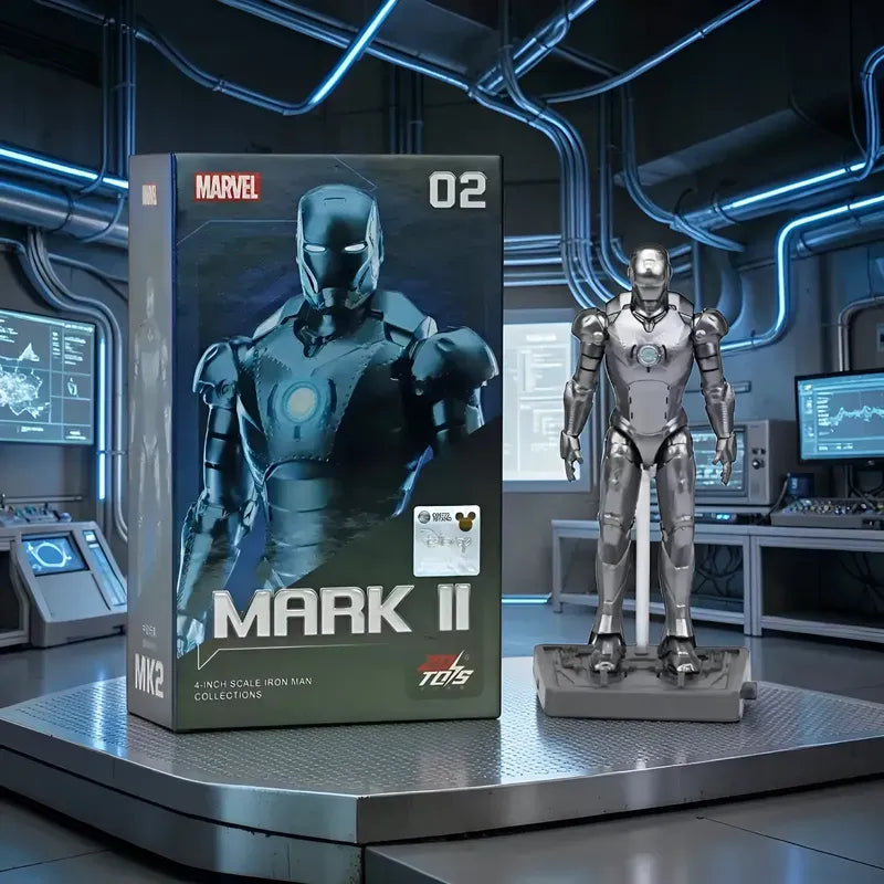 ZD Toys Iron Man Mark 2 with Base Action Figure (Limited Edition)