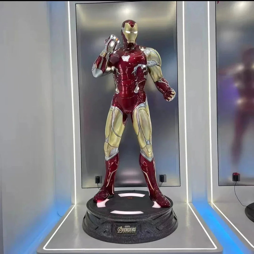 IRON MAN MK85 Life-Size Figure with Base & Lights Premium Imported