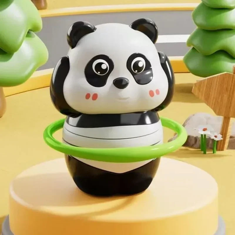 Cute Athlete Panda Wind-up Fun Rotating & Moving Panda Trio Play Toys ( limited edition )
