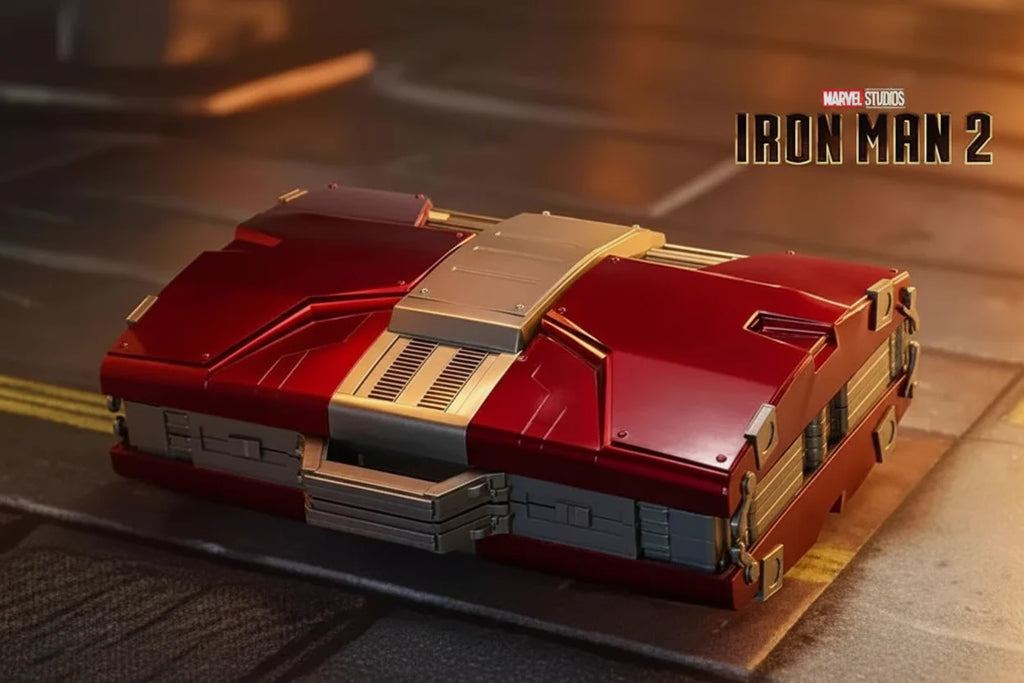 ZD Toys Iron Man MK5 Life Size Suitcase With 7 Inch Mark 5 & Whiplash (Limited Edition)