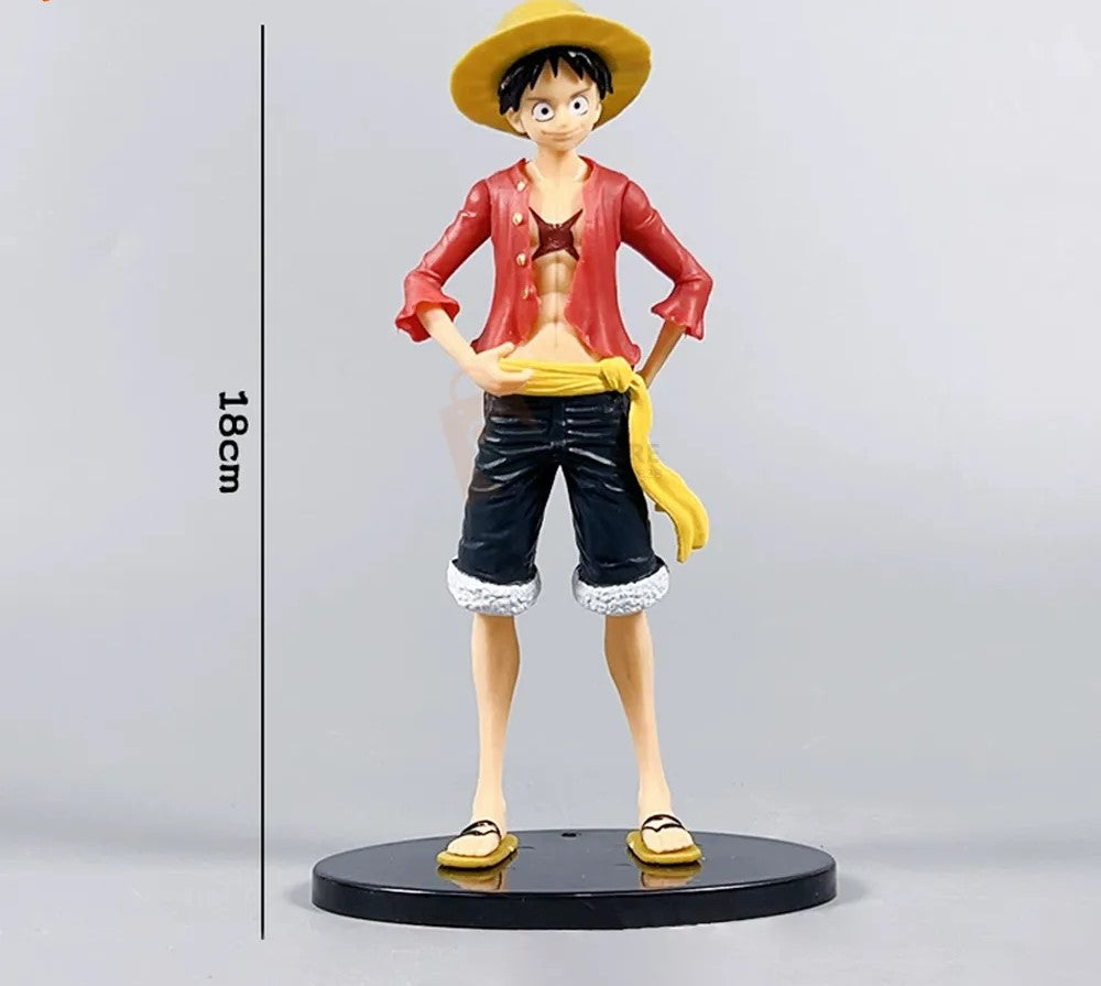 One Piece : Red Dress Luffy Standing - Action Figure 19cm