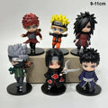 Naruto Series : Naruto Madara Set of 6pcs -  9-11cm Action Figure