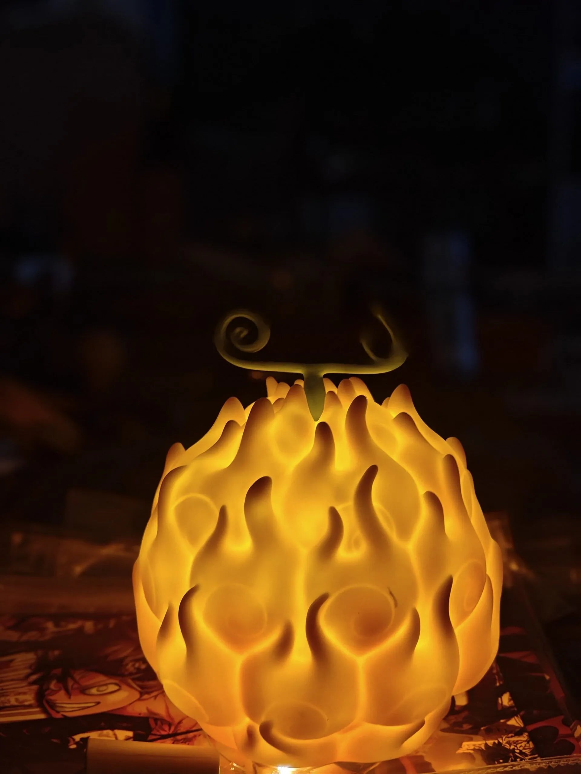 One Piece : Mera Mera no Mi Devil Fruit Room Light