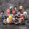 Naruto Series : Set of 12pcs 6.5cm Action Figure