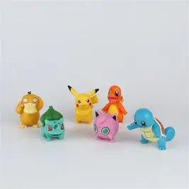 Pokemon 6 Character Set - 6-8cm Action Figure
