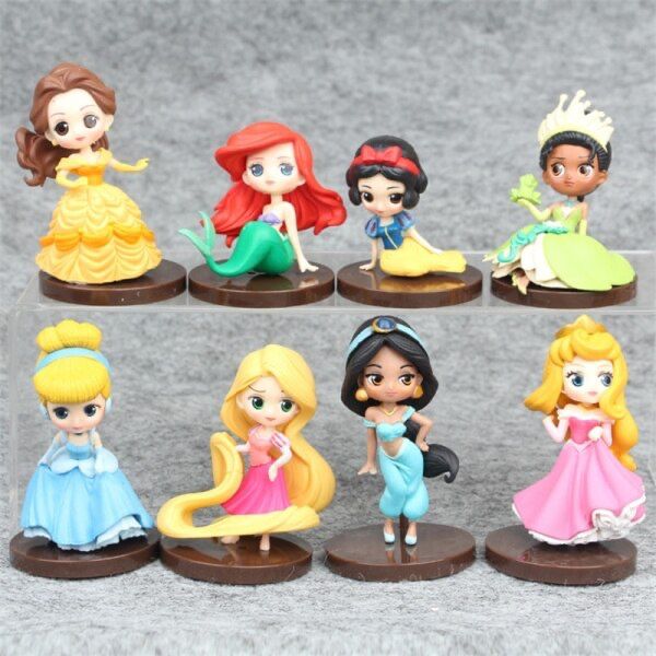 DBZ : Princess 8Pcs Set - 10cm Action Figure