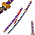 One Piece : Zoro Purple Enma Wooden Katana 104cm