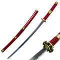 One Piece : Zoro Red Wooden Katana 104cm