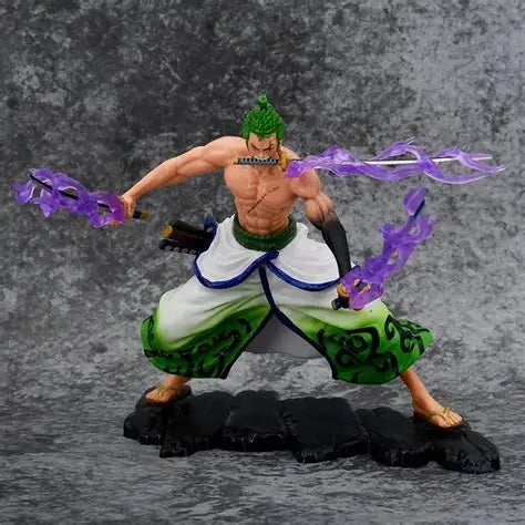 One Piece : Roronoa Zoro Stone Base - Action Figure 18cm