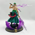 One Piece : Roronoa Zoro Standing - 24cm Action Figure (Double Head) ( Blister+Box)