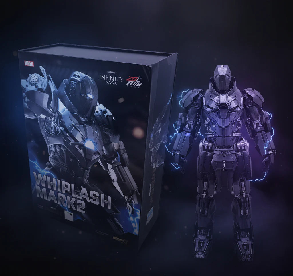 ZD Toy Blacklash Whiplash Mark2  Iron Man 9in Action Figure (Limited Edition)