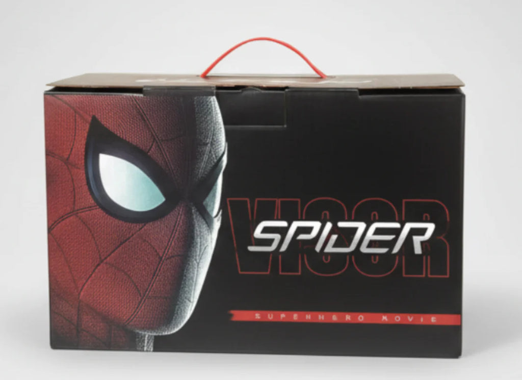 Spiderman Black Raimi 1:1 Cosplay Mask Helmet Touch Light Chin Control Eye Blink Limited Edition