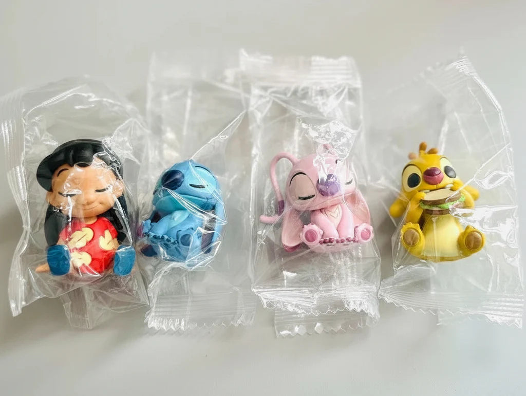 Lilo & Stitch Shoulder Zun Fig Katazun Capsule Toy Complete All 4 Types Set