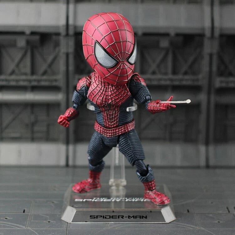 Amazing Mini Spider-Man Egg Attack Action Figure with full articulation, interchangeable