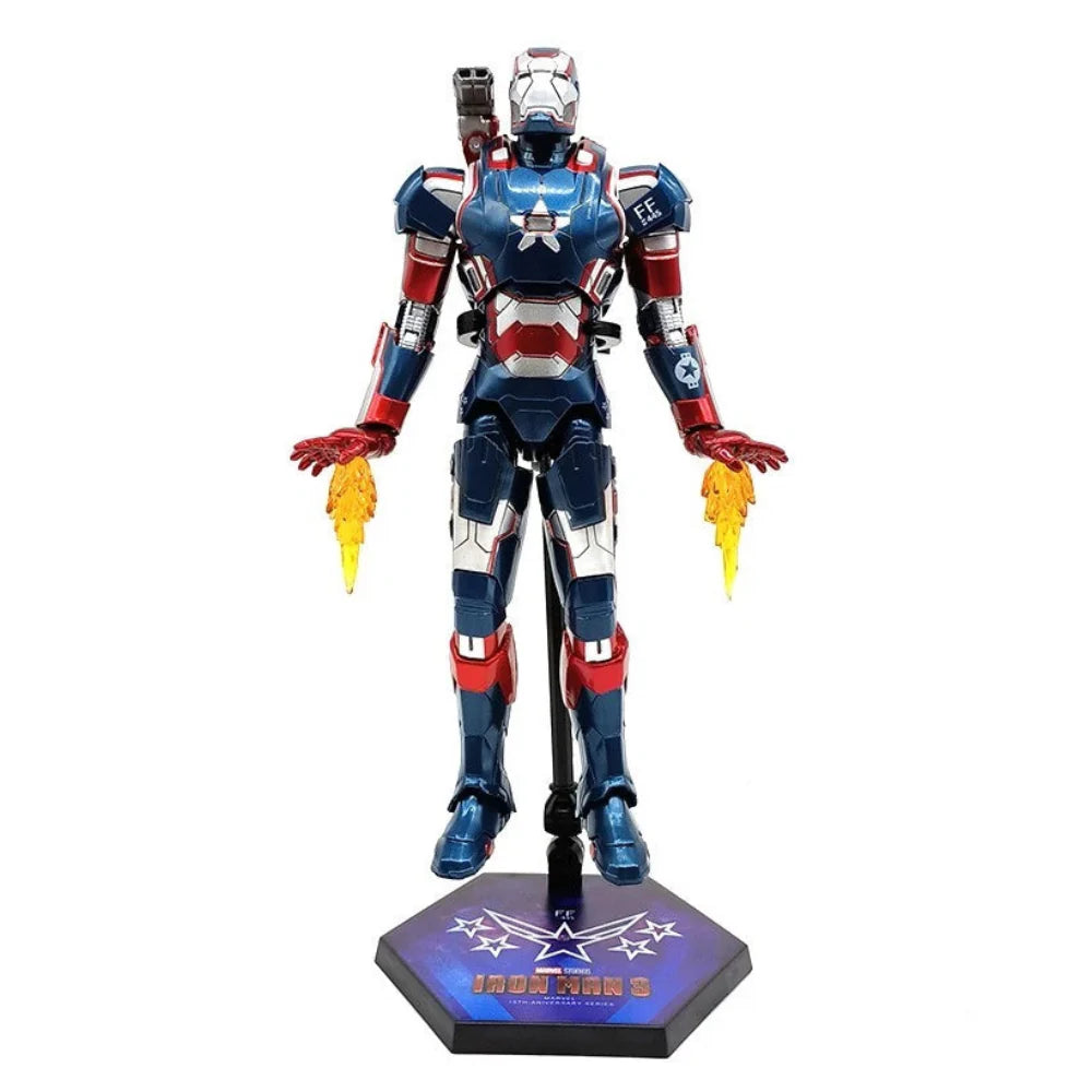 ZD Toys War Machine Iron Patriot Iron Man 3 Action Figure (Limited Edition)