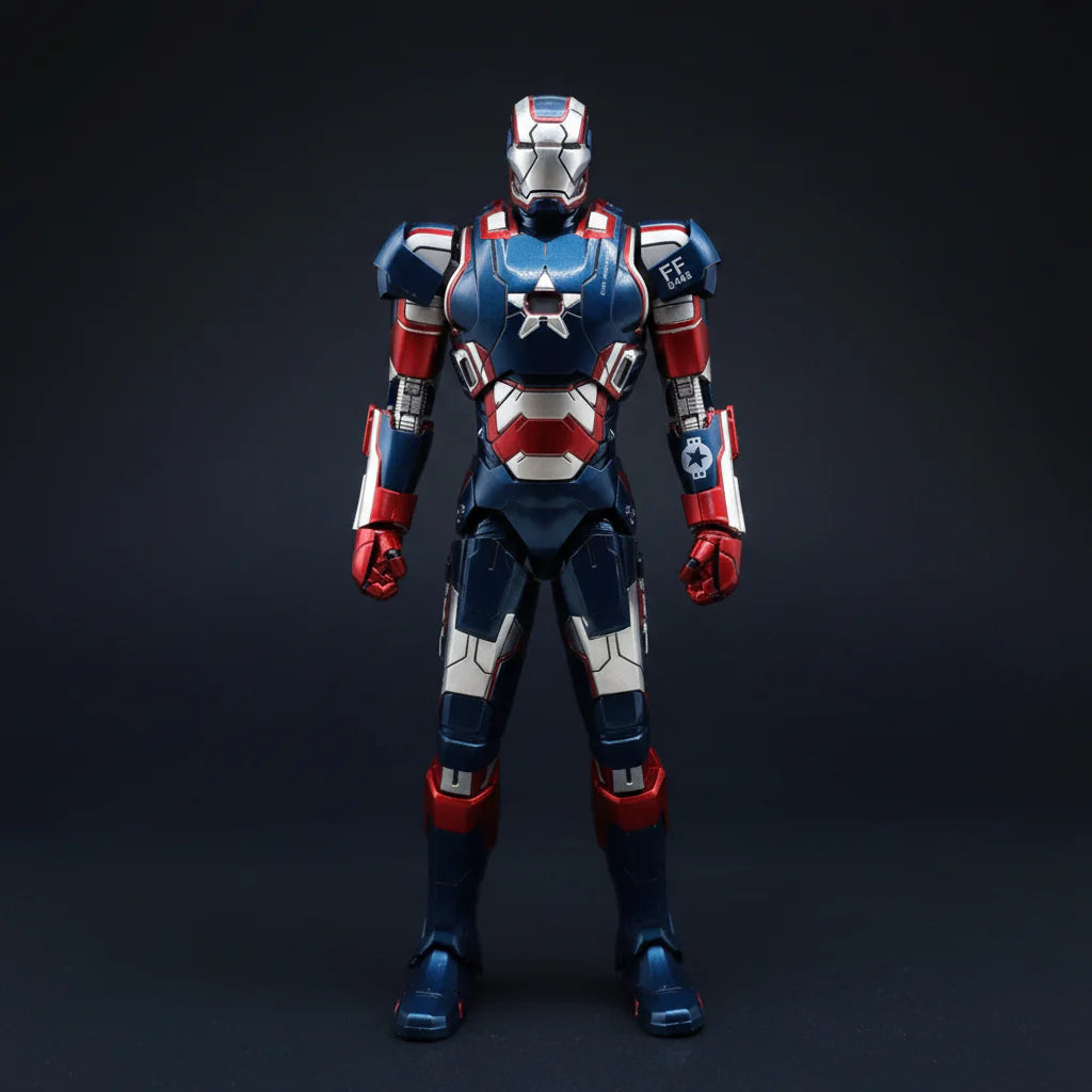 ZD Toys War Machine Iron Patriot Iron Man 3 Action Figure (Limited Edition)