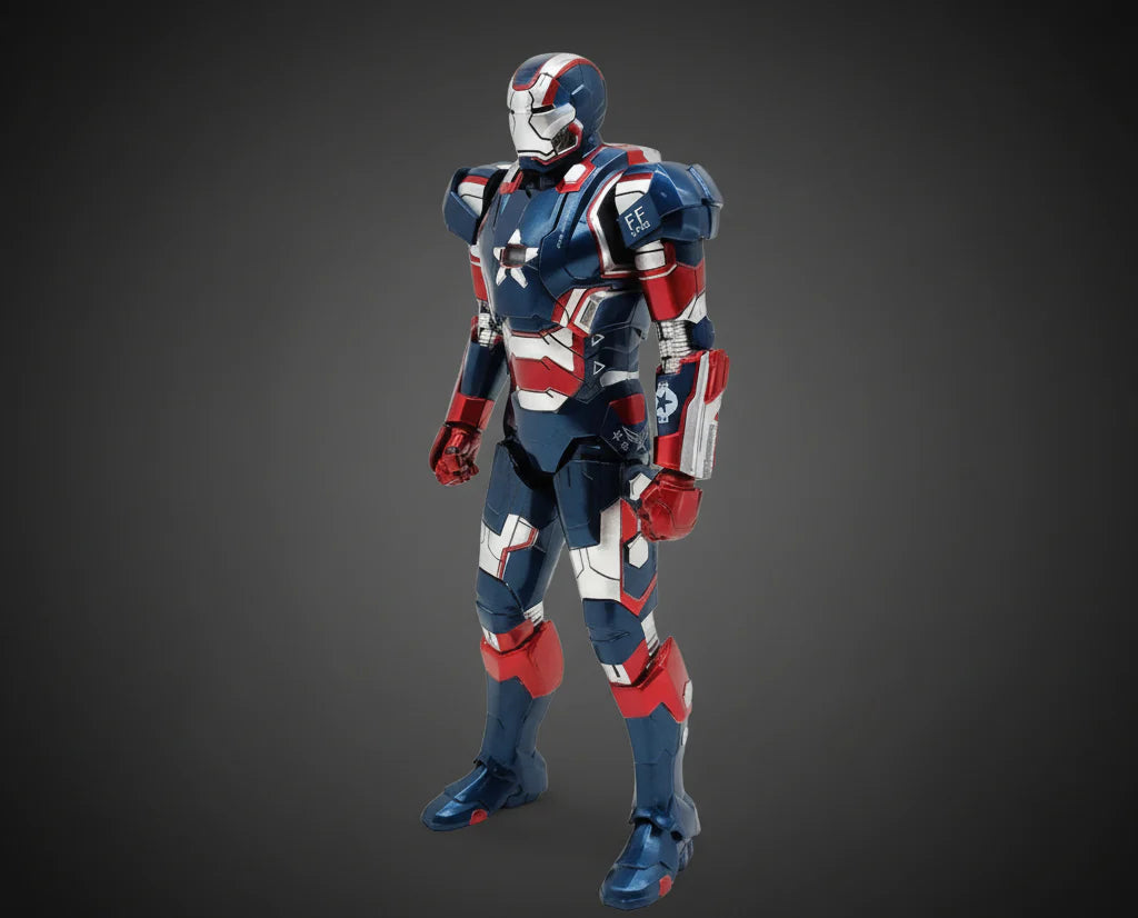 ZD Toys War Machine Iron Patriot Iron Man 3 Action Figure (Limited Edition)